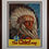 Thumbnail: The Chief Way Santa Fe Railroad poster lithograph, 1947, with Native American imagery.