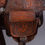 Thumbnail: Antique Saddle bags and double holster gun rig with coordinating tooling and silver decoration