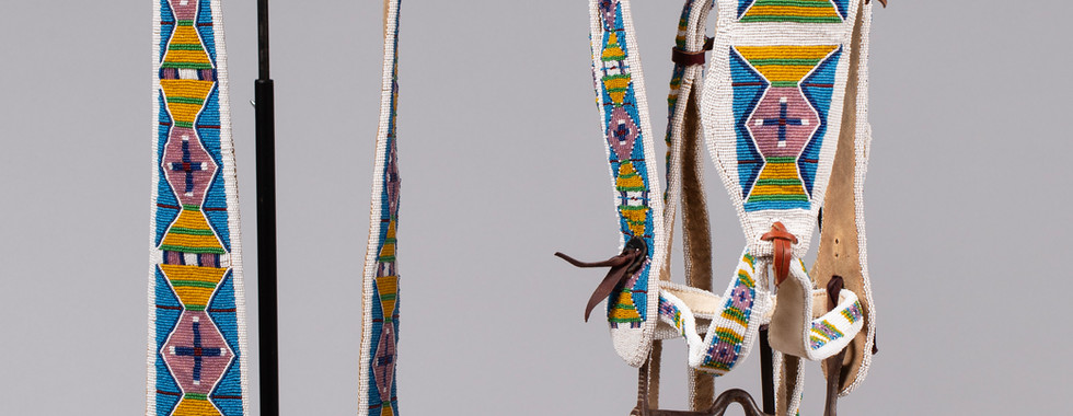 Native American Beaded Bridal and reigns