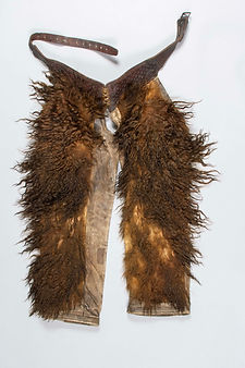 Vintage Brown Wooly Chaps