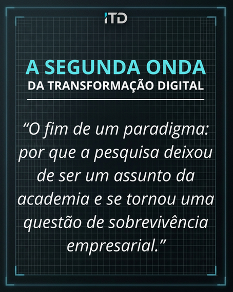 O fim de um paradigma