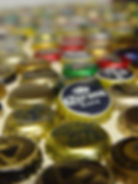 chapas de botella que servian para gran variedad de juegos