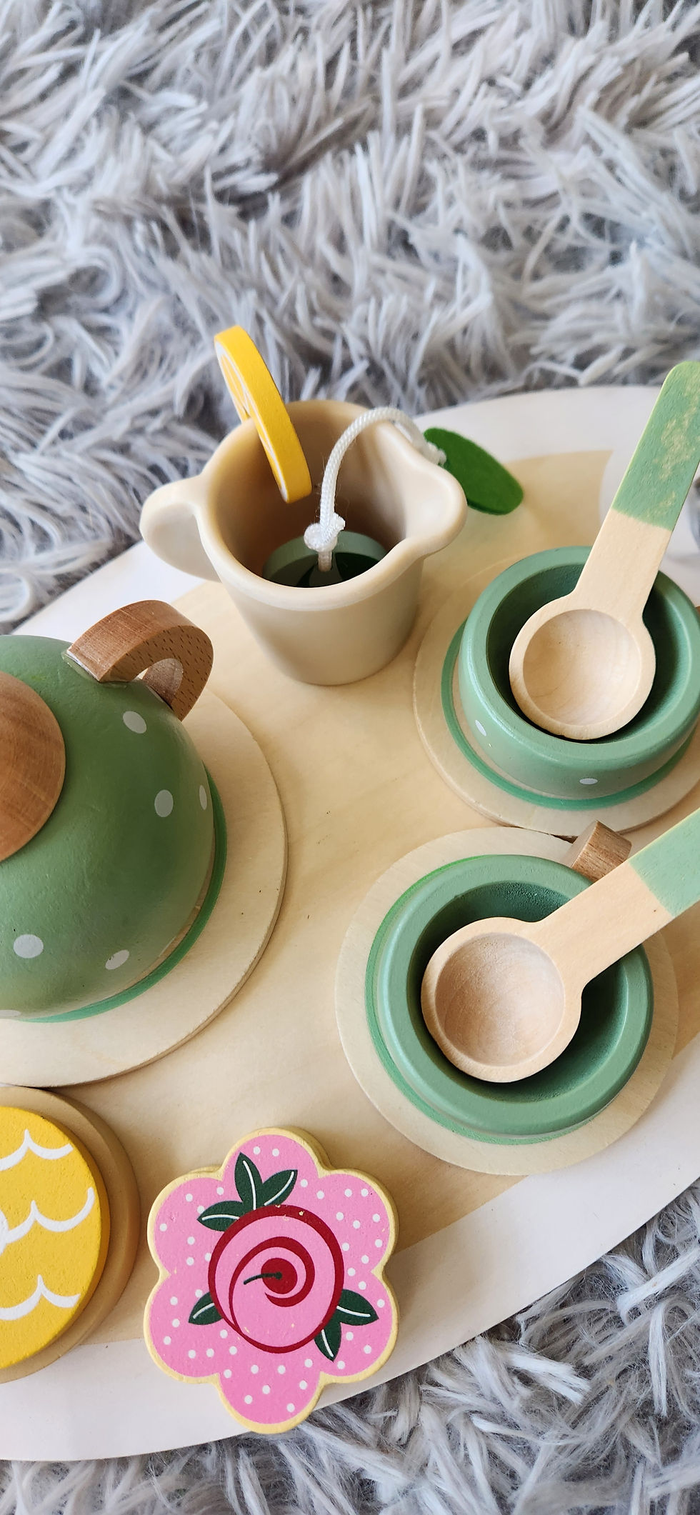 Thumbnail: Wooden Tea Time Play Set
