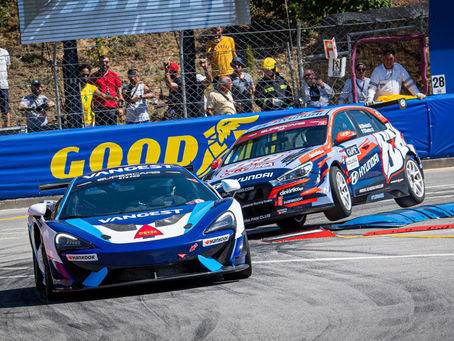 McLaren dominance in the streets of Vila Real