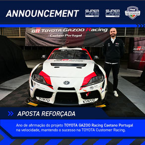 Francisco Mora é novidade na Toyota Gazoo Racing Caetano Portugal