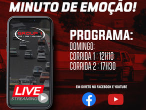 Supercars Endurance, Group 1 Portugal E Troféu Mini Com Transmissão Em Direto.