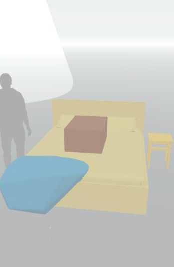 ShapesXR prototypes of the bedroom