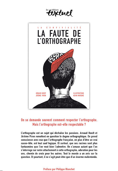 Une question d’orthographe