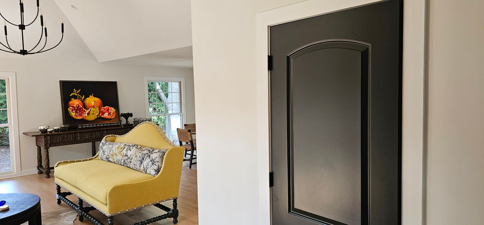 Living Room Walls and Doors