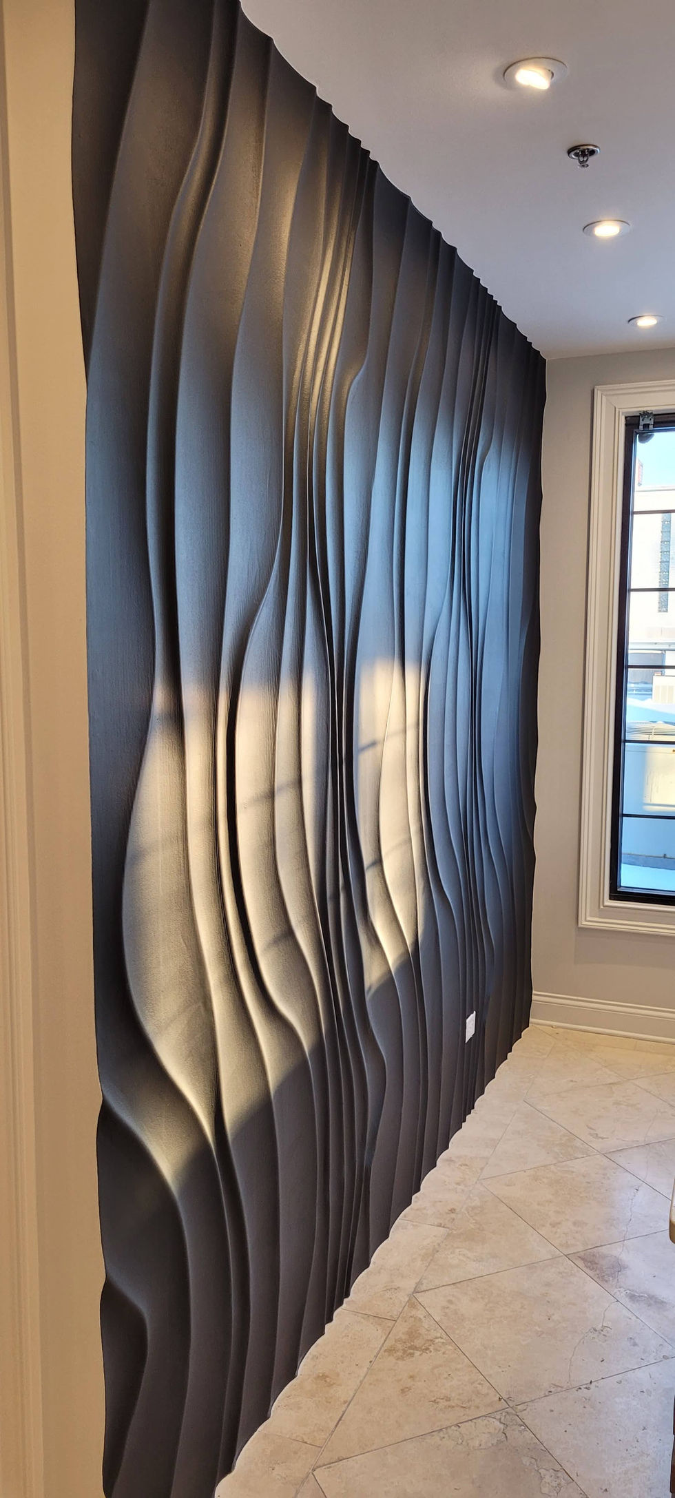 Interior Commercial Textured Wall