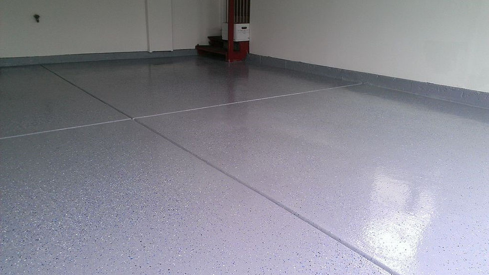 Interior Residential Garage Floor After