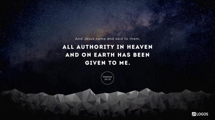 Matthew 28:16-18 - Some Doubted.
