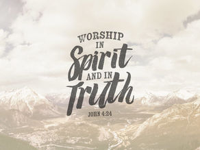 John 4:19-26 - Worship Wars