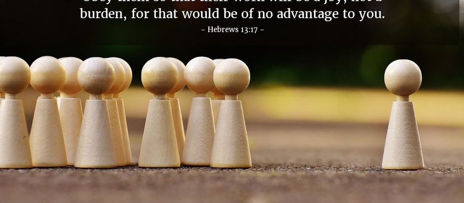 Hebrews 13:17 - Leaders You Can Trust