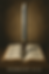 A sword is embedded in an open bible against a brown background. The text "HEBREWS 4:12" is visible below, conveying a symbolic mood.