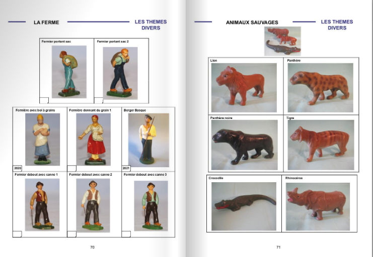 Miniature : "Les figurines JRD" - format 21x29,