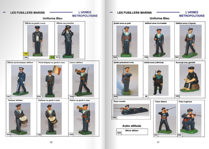 Miniature : "Les figurines JRD" - format 21x29,