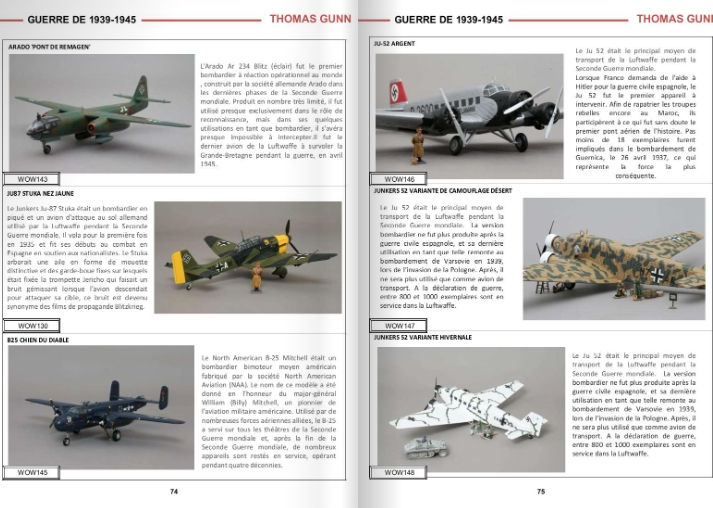 Miniature : LES AVIONS THOMAS GUNN