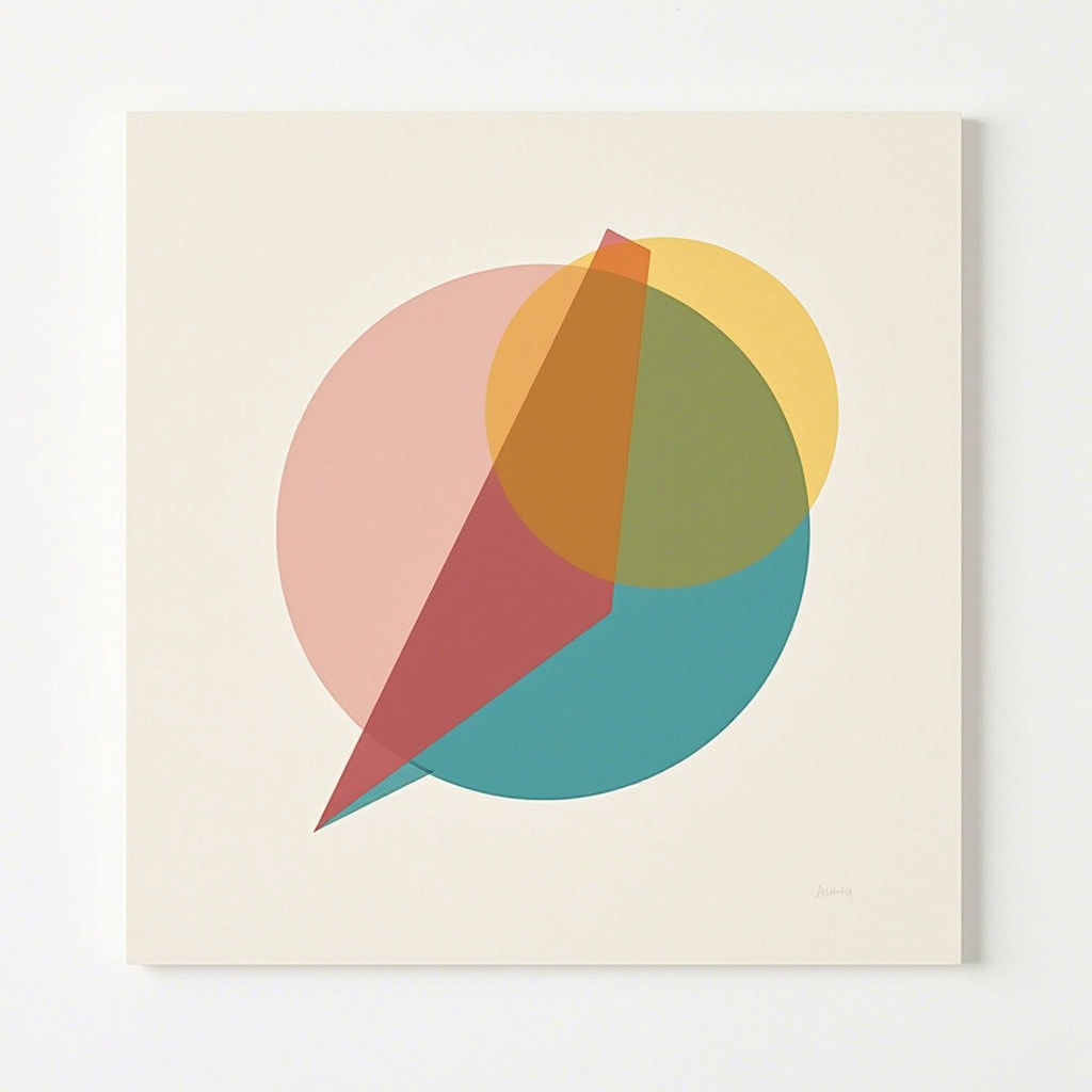 Geometric Abstract Print