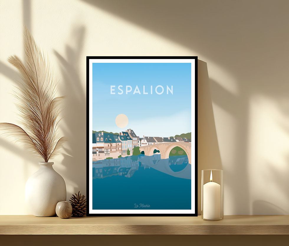 Miniature : Affiche de Espalion en Aveyron