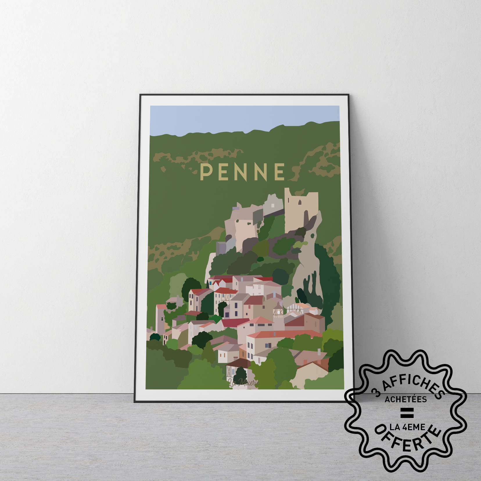 Affiche de Penne dans le Tarn