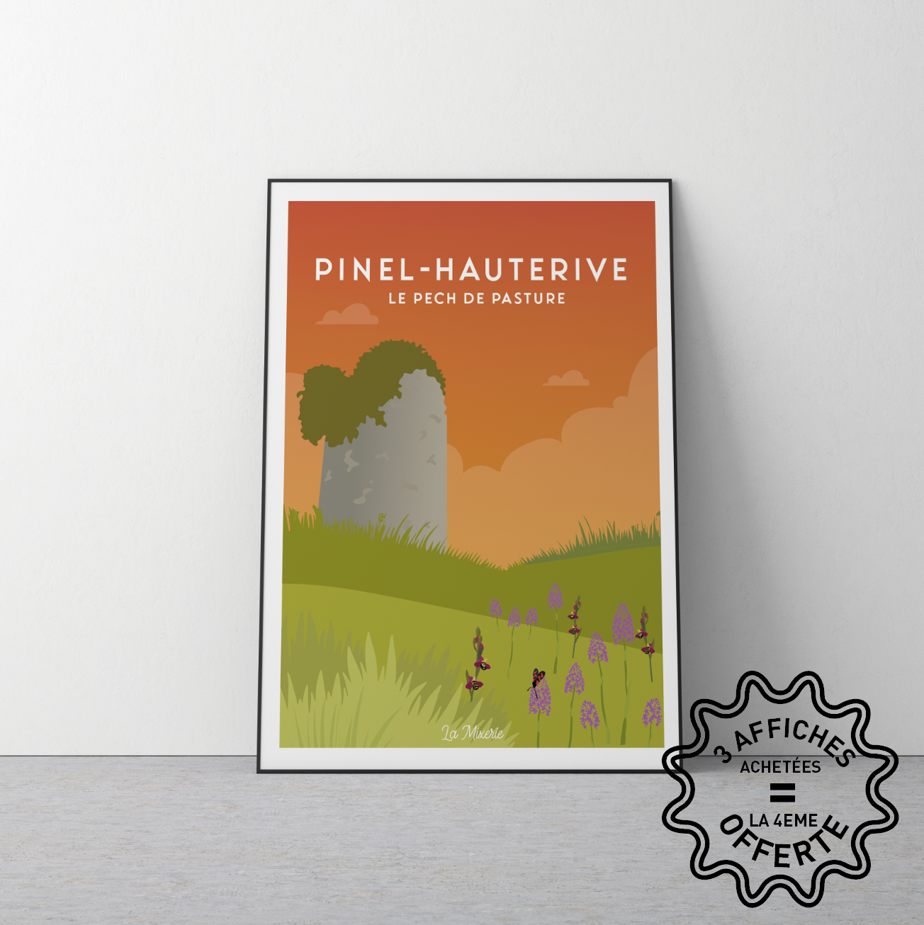 Affiche de Pinel-Hauterive dans le Lot-et-Garonne