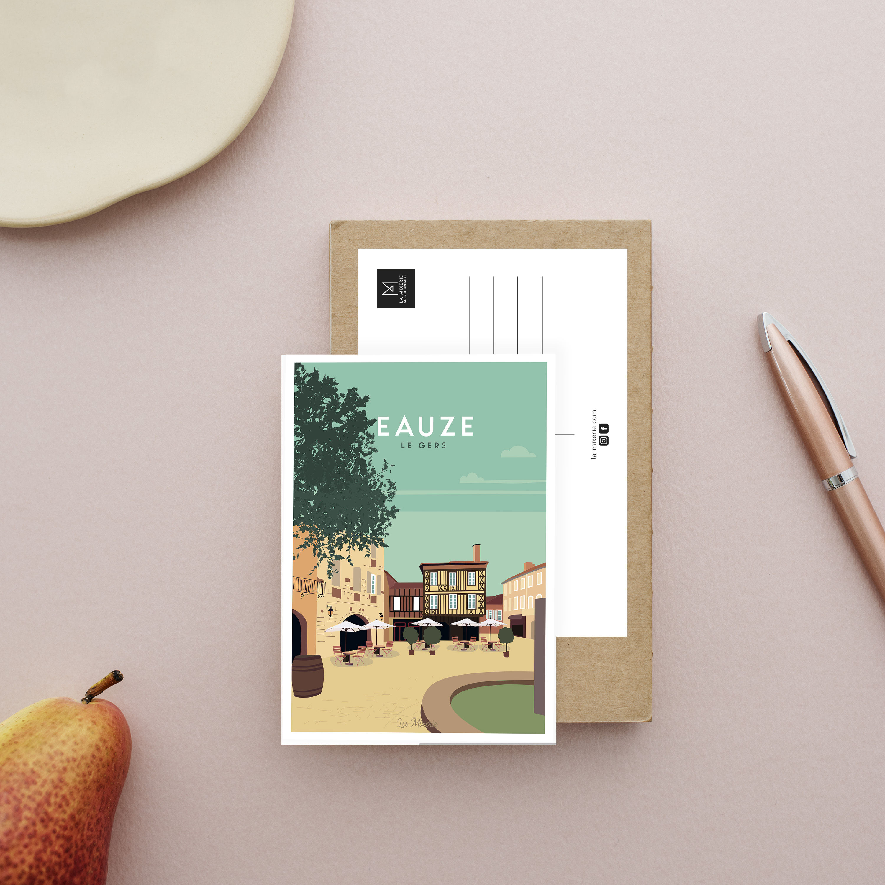 Carte postale Eauze