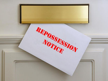 What must be done before a Property Can be Repossessed