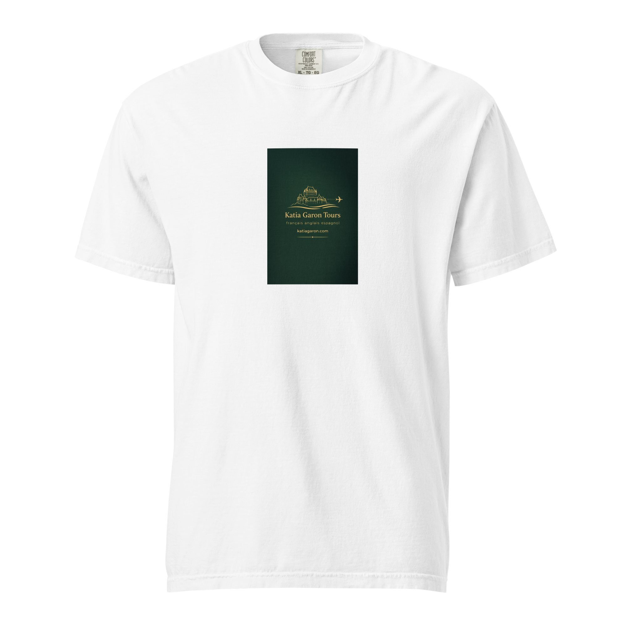 Camiseta unissex de tecido pesado tingido em peça | Comfort Colors 1717