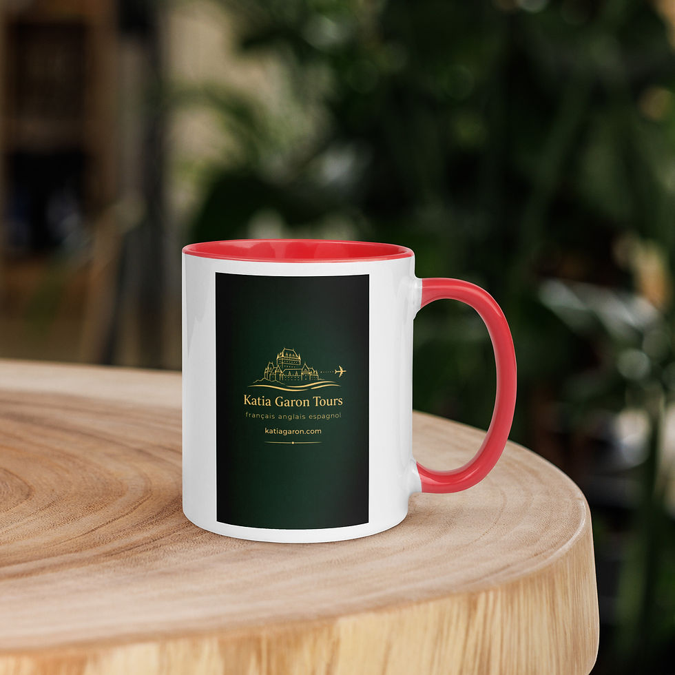 Miniatura: White Ceramic Mug with Color Inside