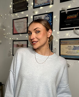 Iryna Tkachuk at her Place