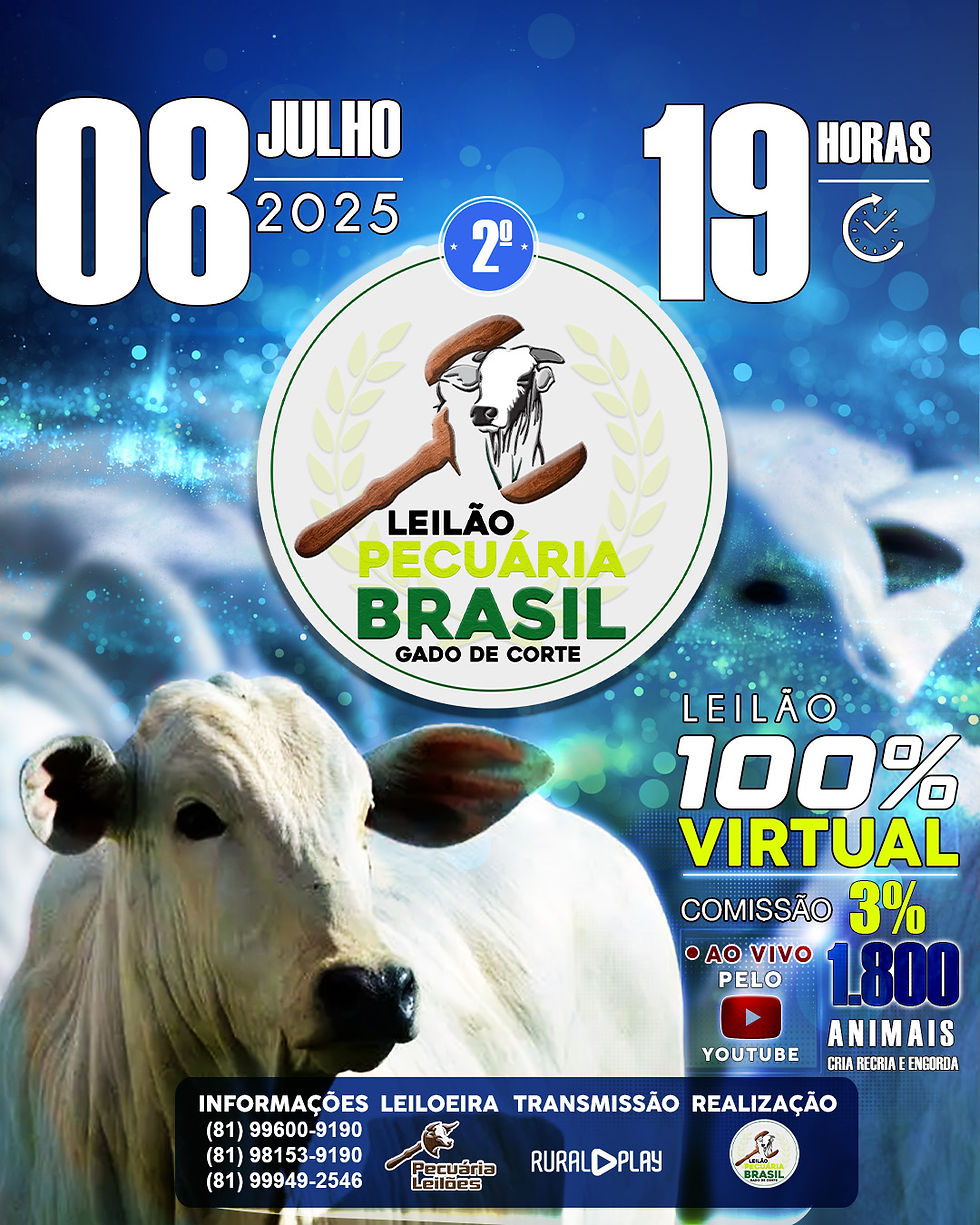 2º Leilão Pecuária Brasil
