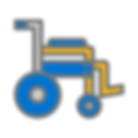 Graphic of wheelchair