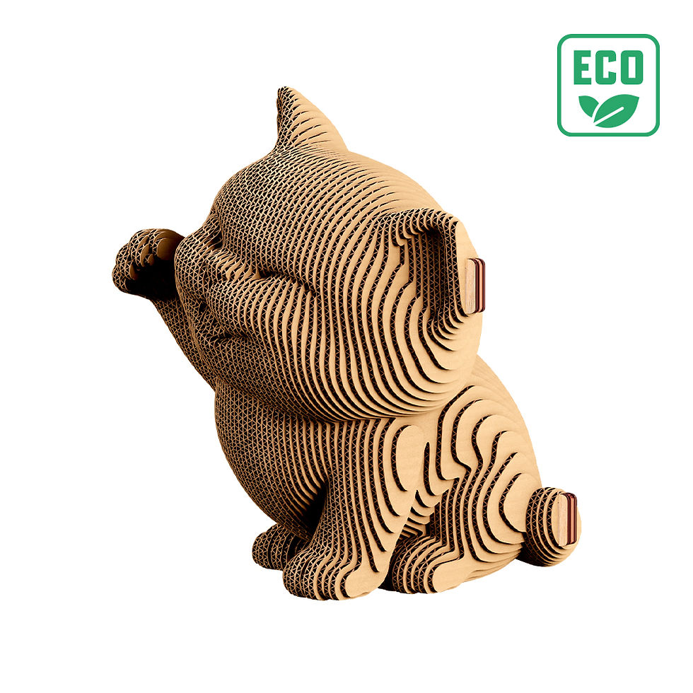 Thumbnail: Maneki Kitten Cartonic 3D Puzzle