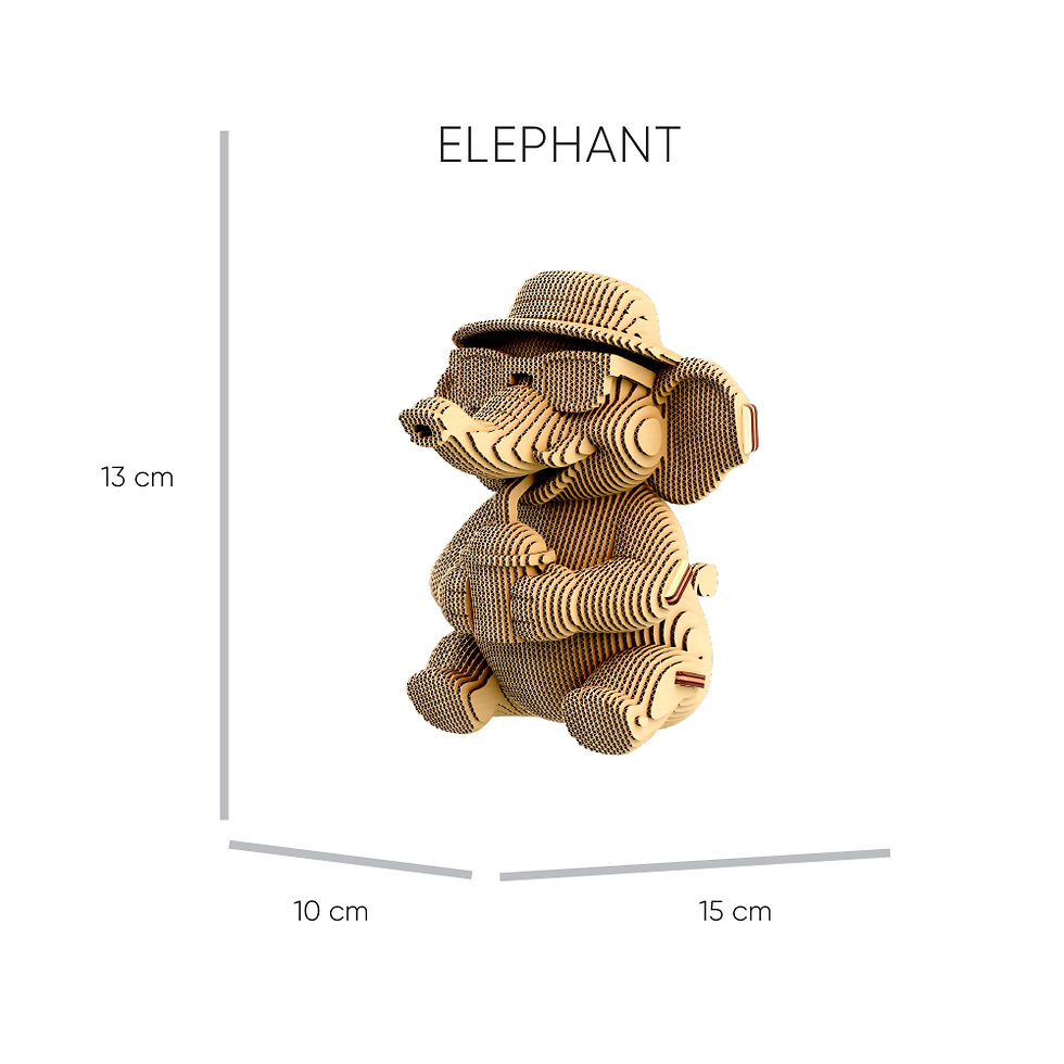 Thumbnail: SAFARI TRIO Cartonic 3D Puzzle