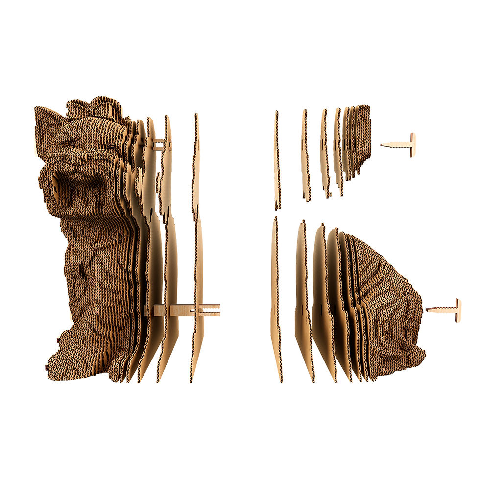 Thumbnail: YORKSHIRE TERRIER Cartonic 3D Puzzle