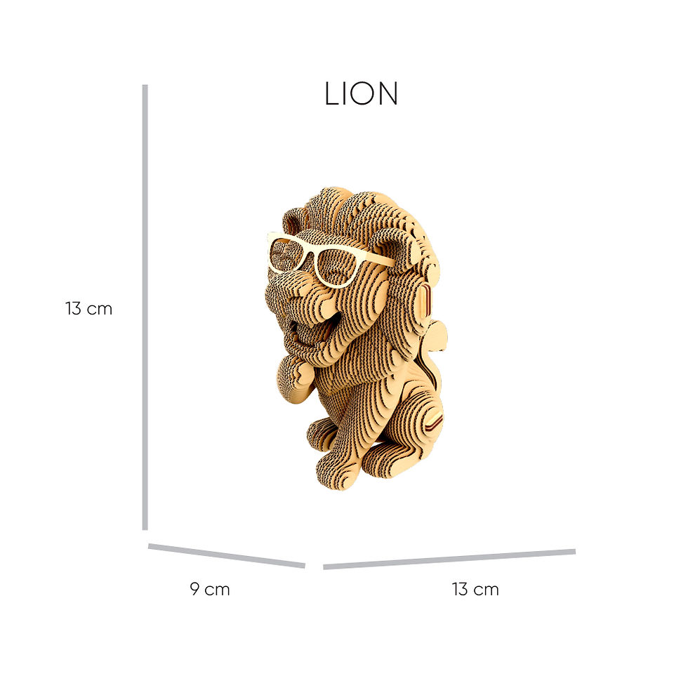Thumbnail: SAFARI TRIO Cartonic 3D Puzzle