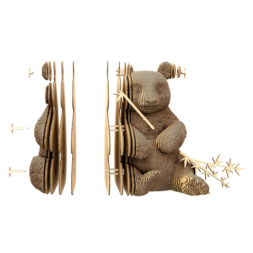 Thumbnail: PANDA FAMILY Cartonic 3D Puzzle