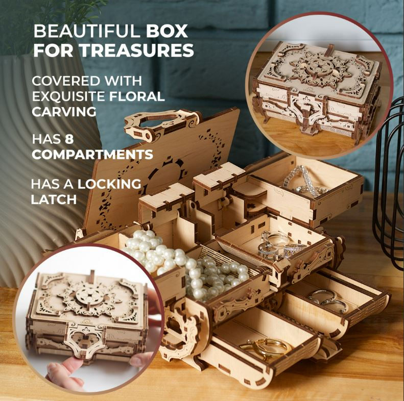 Thumbnail: Antique Treasure Box