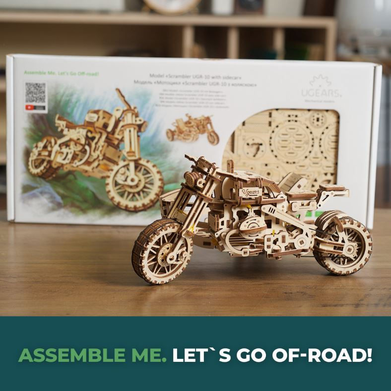 Thumbnail: Scrambler with sidecar