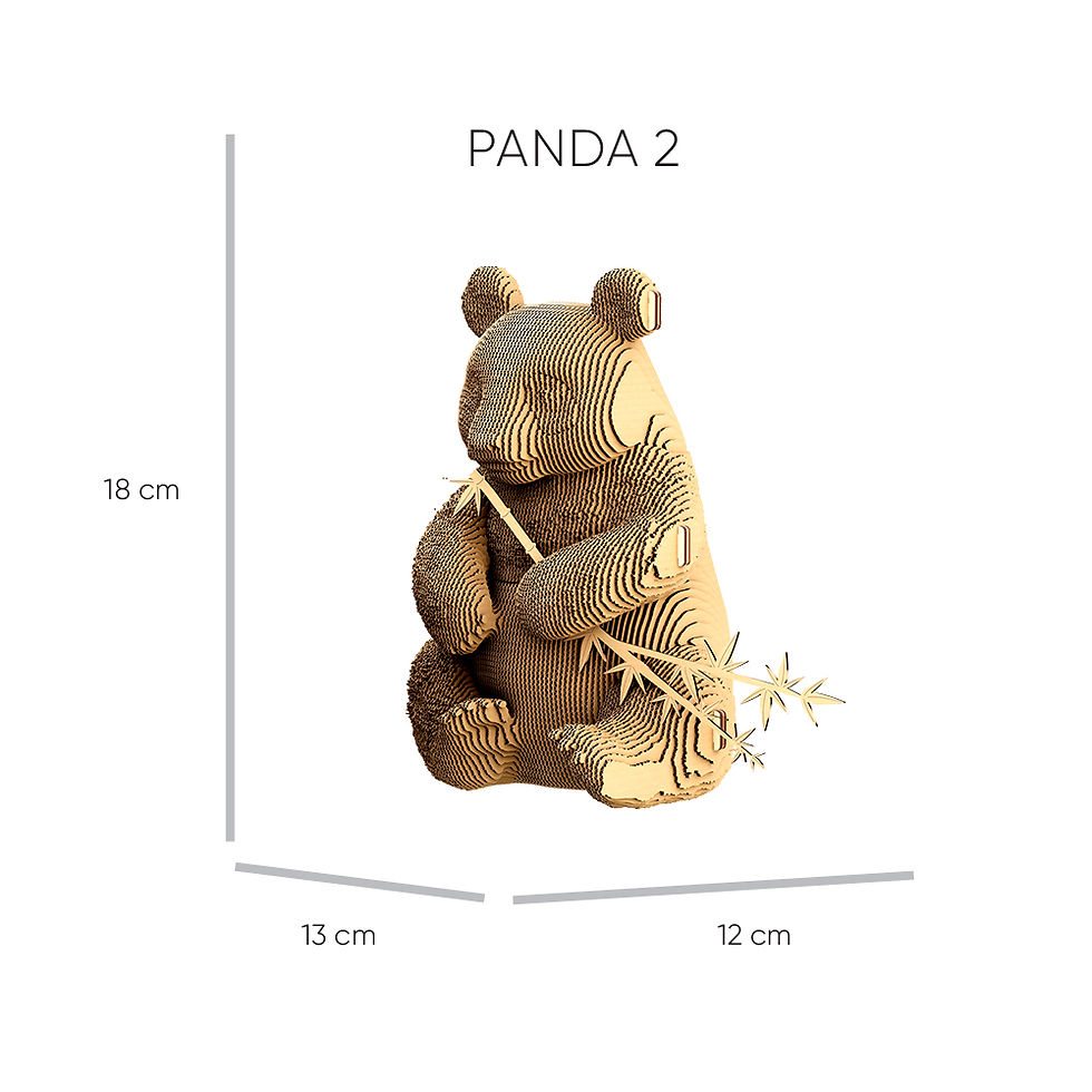 Thumbnail: PANDA FAMILY Cartonic 3D Puzzle