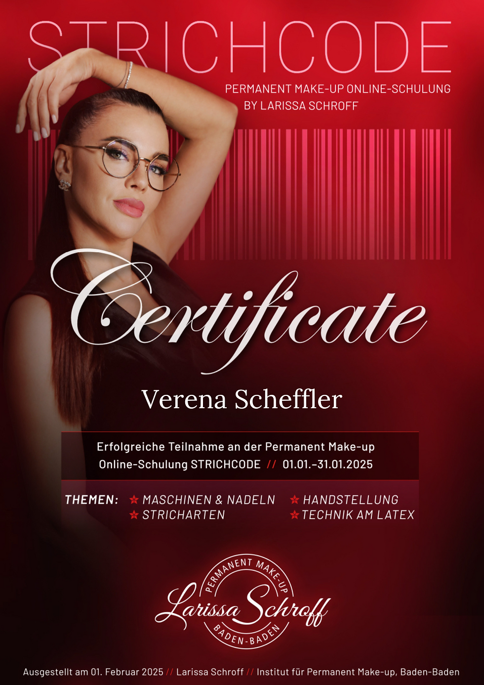 Strichcode Online Schulung