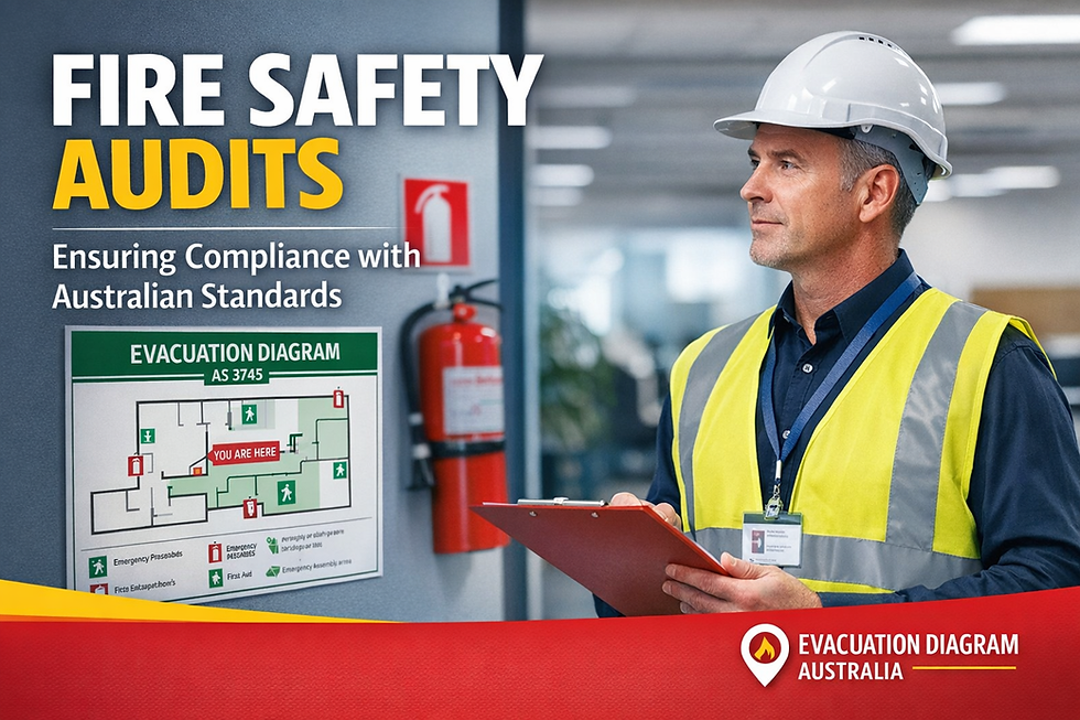 Fire Safety Audits & Evacuation Diagrams: How to Make Your Organisation Compliant with Australian Standards