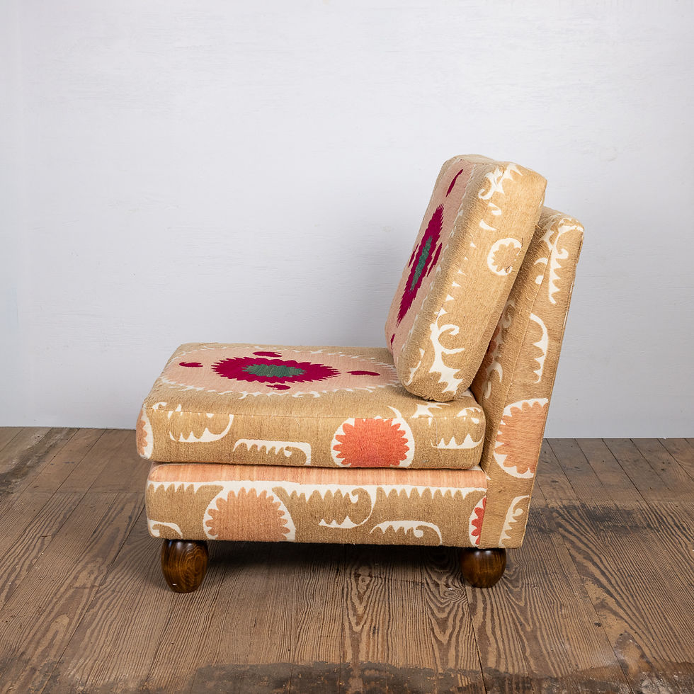 Thumbnail: The Suzani Slipper Chair