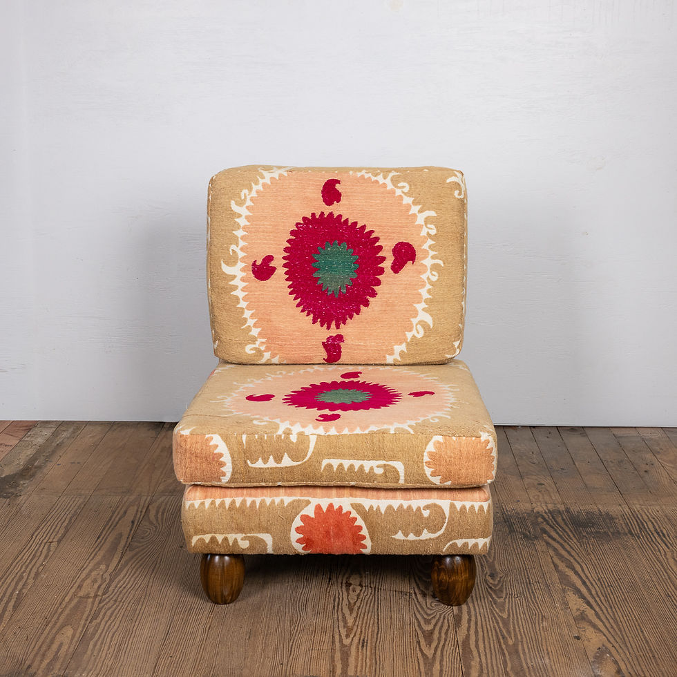 Thumbnail: The Suzani Slipper Chair