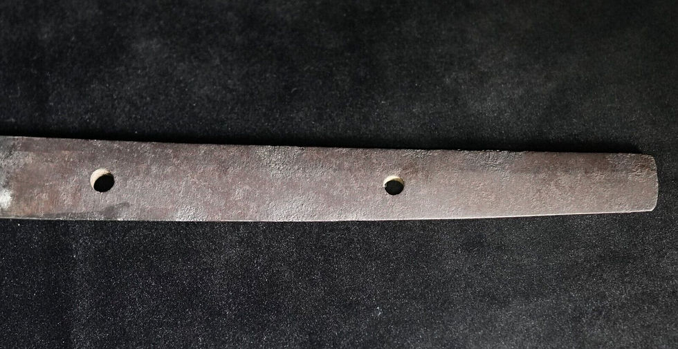 Miniature : Mumei 無銘 Épée japonaise authentique [富山県第14879]