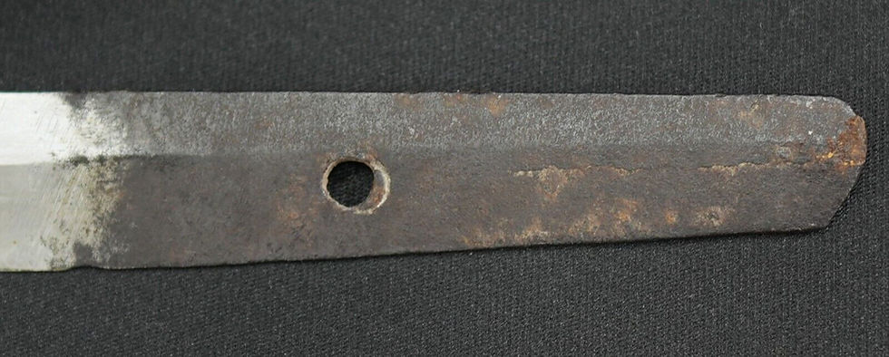Thumbnail: Mumei 無銘 Wakizashi Vintage Japanese Sword [鹿児島県第19377]
