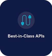 Best-in-Class APIs