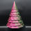 Thumbnail: Pink and Green Christmas tree sculpture art with visible layers and design.
