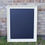 Thumbnail: White Ornate Chalkboard Sign (L)